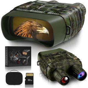 Digital Night Vision Goggles Binoculars—FHD 1080P Infrared Digital Night Vision